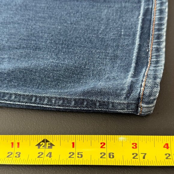 Diesel Larkee Relaxed Jeans Mens‎ 32x27.5 Blue Button Fly Medium Wash Y2K - Picture 16 of 16